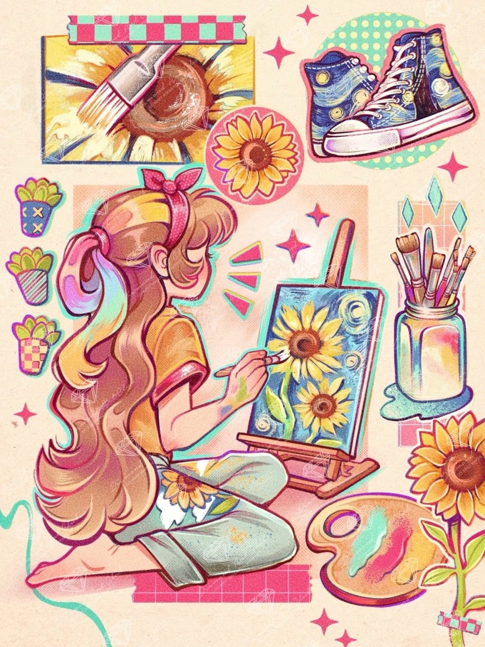 DAC Artsy Girl by MrsbutterD- Factory Sealed